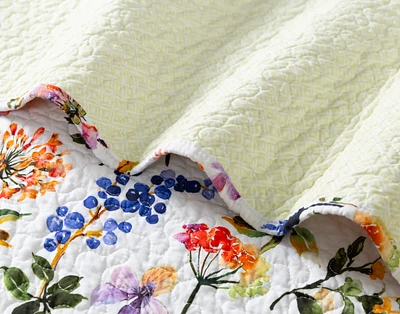 Maxine Floral Cotton Quilt Set