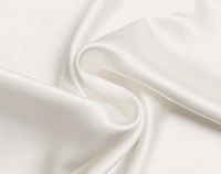 3-Piece Wedding Bliss Silk Bed Sheet Bundle, White