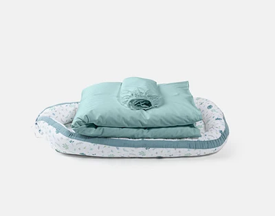 3-Piece Bundle of Joy Baby Shower Gift Set - Shoreline & Teal, Blue