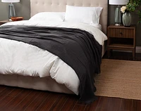 Muslin Gauze Blanket - Obsidian
