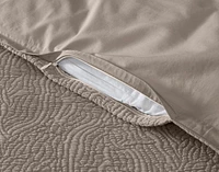 Brava Duvet Cover, Scenic, Brown,