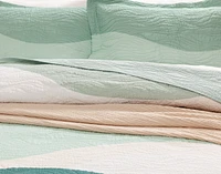 Ocean Waves Cotton Quilt Set