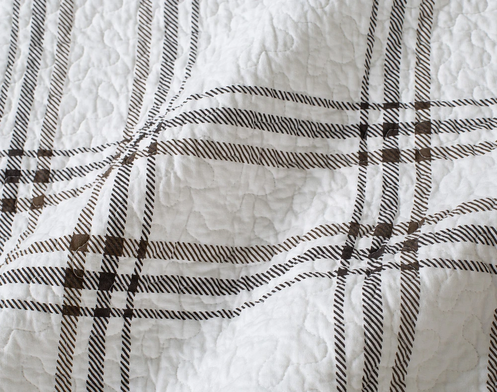 White Birch Cotton Quilt Set