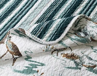 Sandpiper Cotton Quilt Set