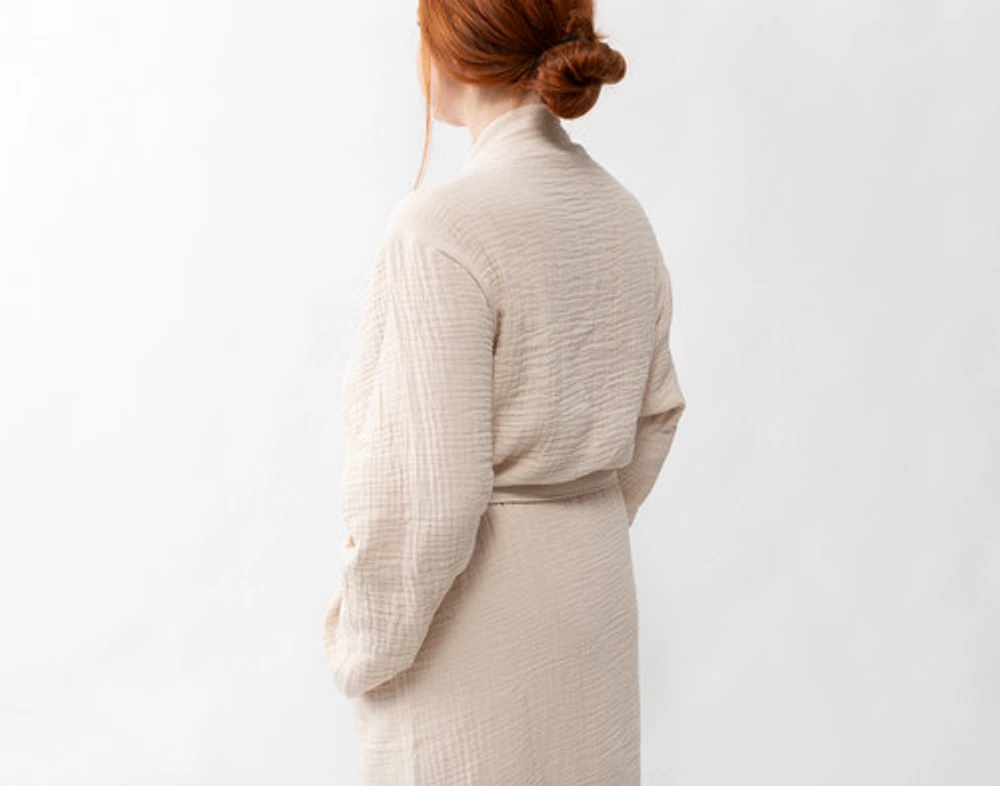 Muslin Gauze Bathrobe