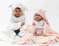 Hooded Animal Throw