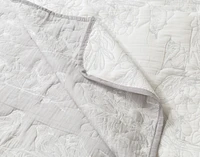 Wren Cotton Jacquard Quilt Set