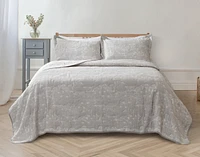 Wren Cotton Jacquard Quilt Set