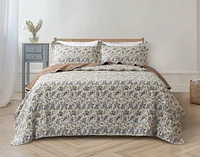 Millie Floral Cotton Quilt Set