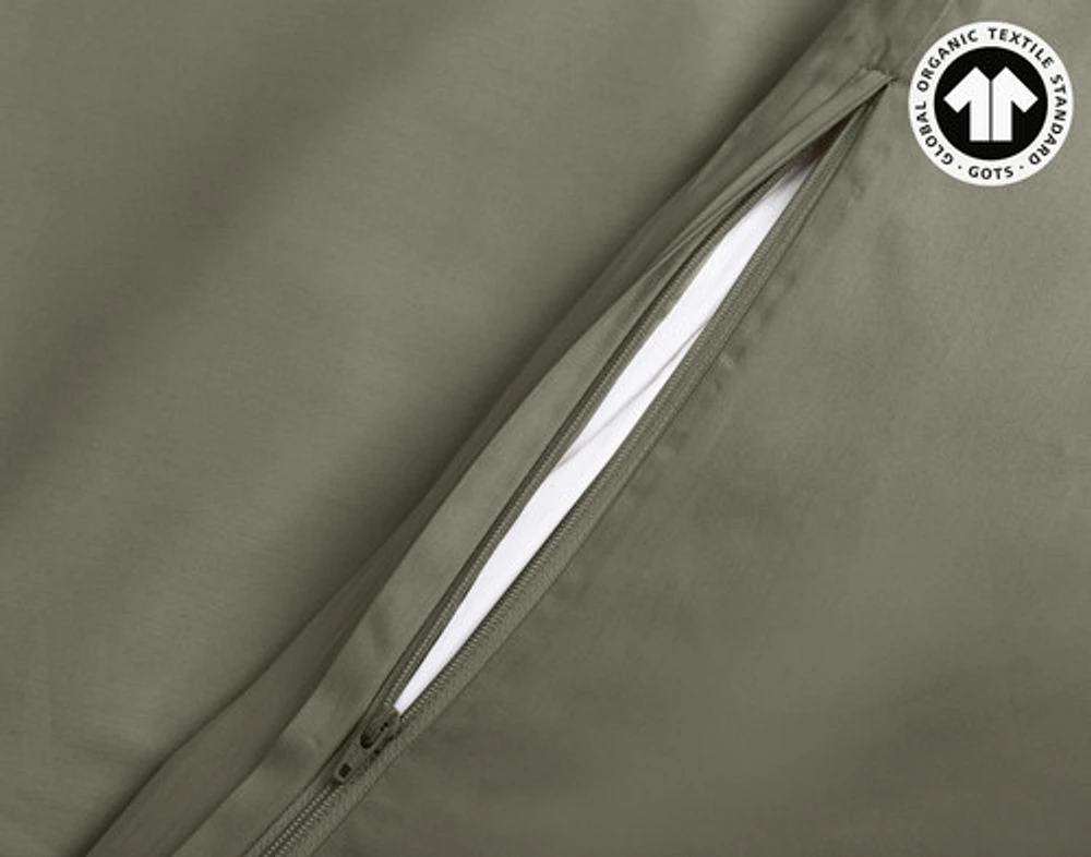 300TC Organic Cotton Duvet Cover