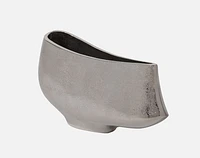Amelia Metal Boat Vase - undefined