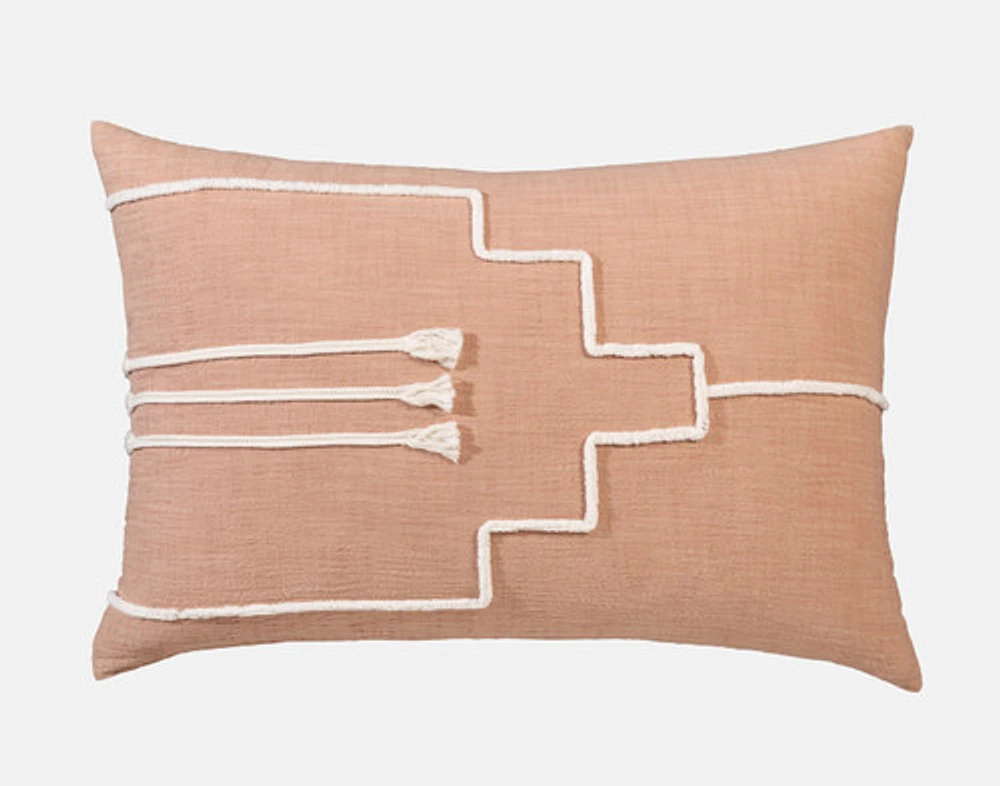 Canyonlands Pillow Sham, Geometric, Beige,