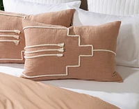 Canyonlands Pillow Sham, Geometric, Beige,