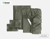 500TC Eucalyptus Luxe TENCEL Lyocell Sheet Set