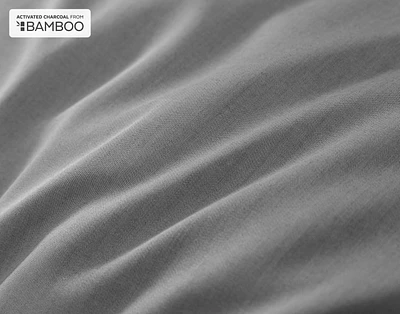 Bamboo Cotton Duvet Cover With Activated Charcoal