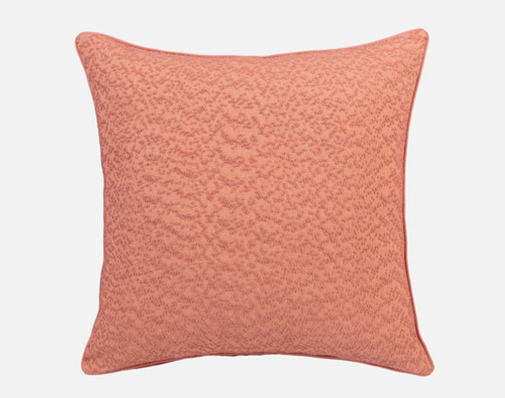 Mahara Euro Sham, Geometric, Orange, 26" x 26"