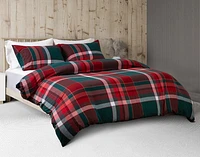 Organic Cotton Flannel Duvet Cover Set