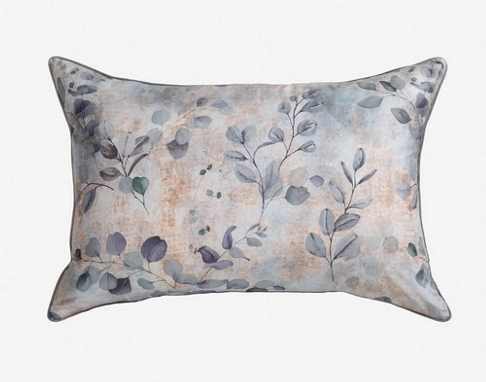 Pathway Botanical Pillow Sham, Botanical, Blue, King