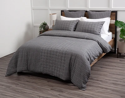 Soren Grey Duvet Cover