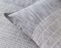 Halston Cotton Jacquard Duvet Cover