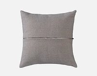 Halston Cotton Jacquard Square Cushion Cover, Geometric, White