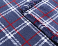 Plaid Fleece Throw