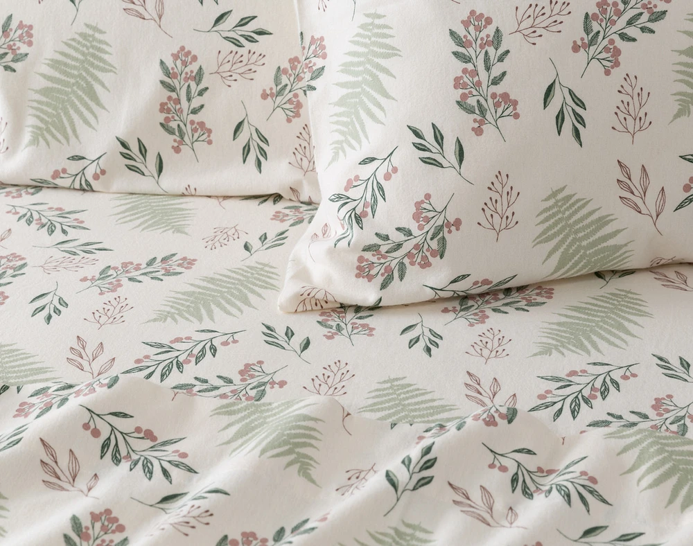 Organic Cotton Flannel Sheet Set