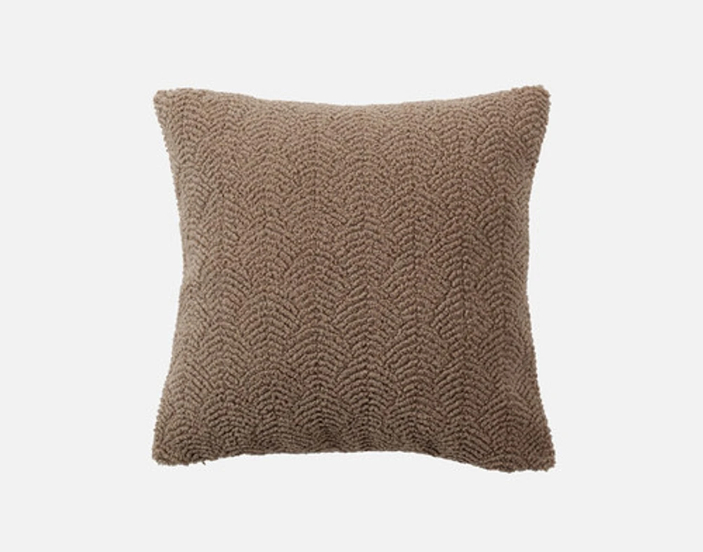 Ripple Boucle Square Cushion