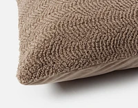 Ripple Boucle Square Cushion