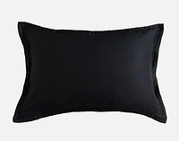 Jetset Black Pillow Sham, Geometric,