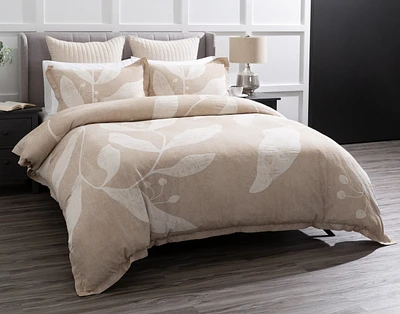 Natura Cotton Jacquard Duvet Cover