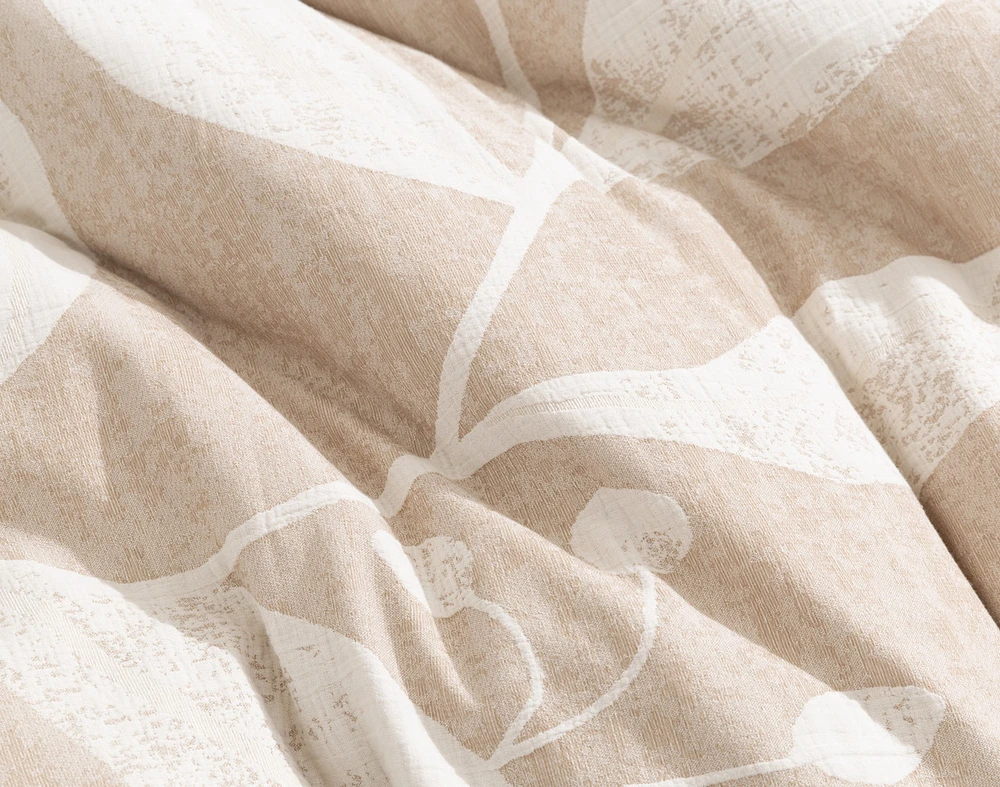 Natura Cotton Jacquard Duvet Cover