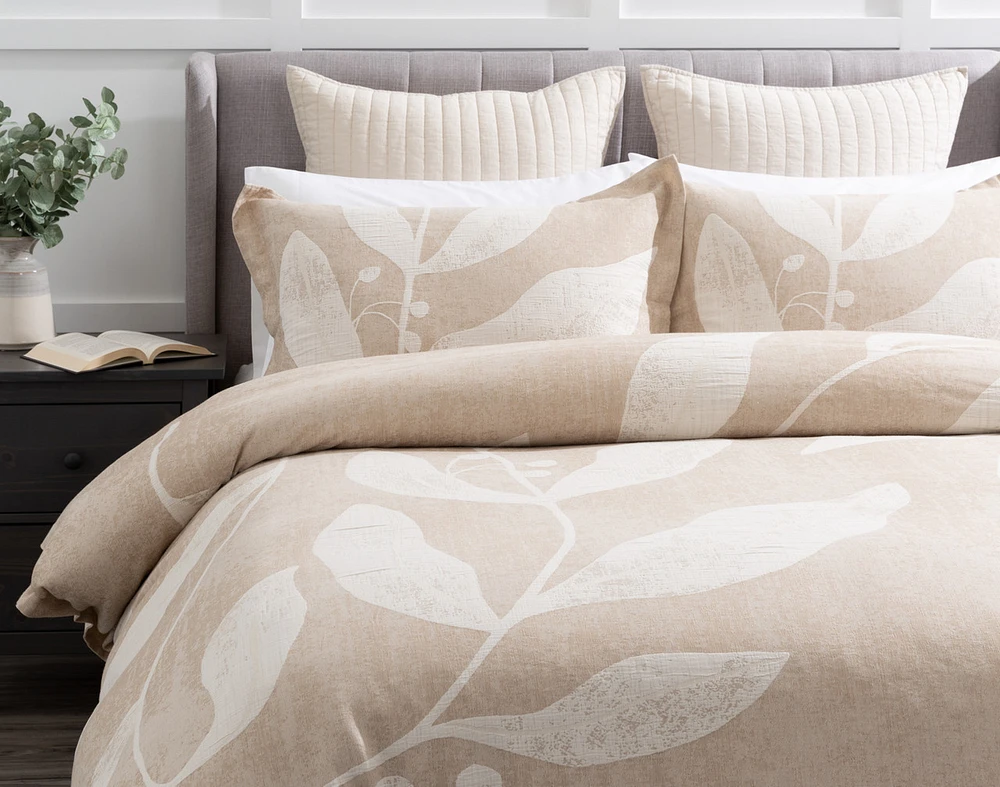 Natura Cotton Jacquard Duvet Cover