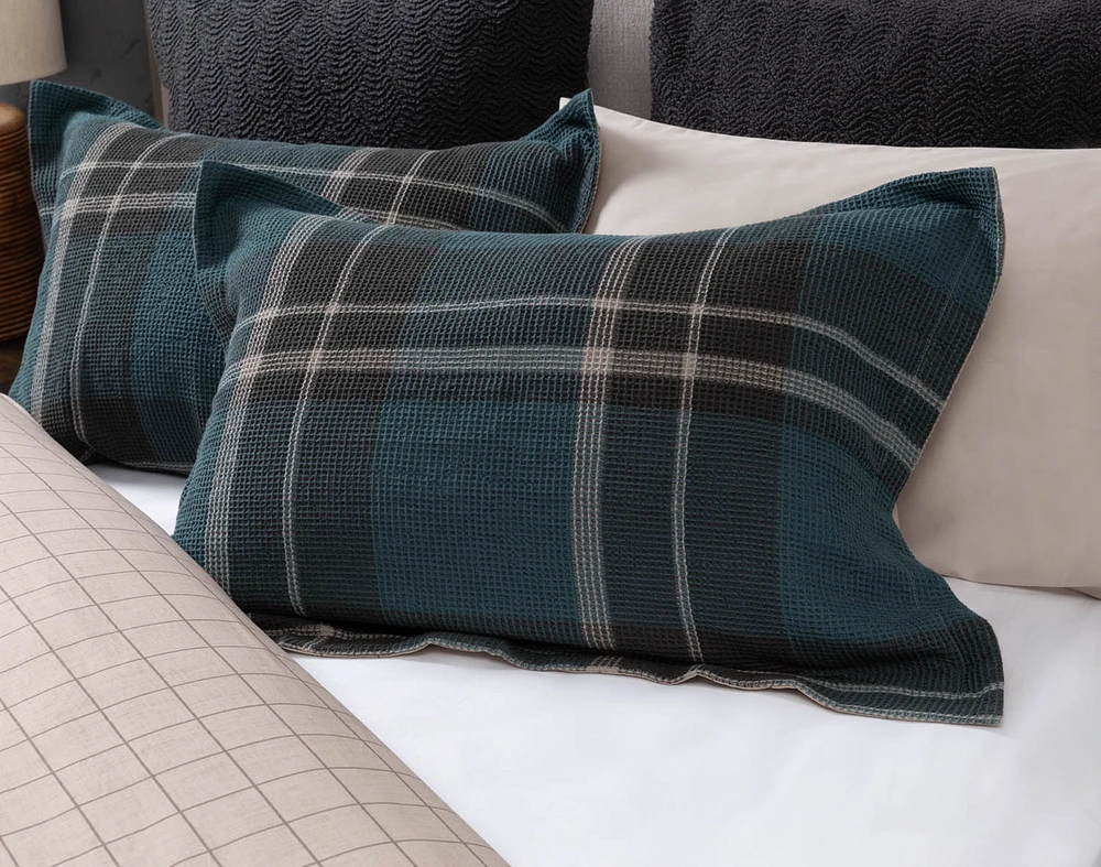 Marlon Plaid Duvet Cover