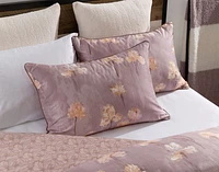 Irisette Floral Duvet Cover, Floral, Purple,