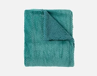 Chevron Etch Throw