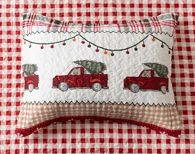 Jingle All The Way Recycled Polyester Coverlet Set**