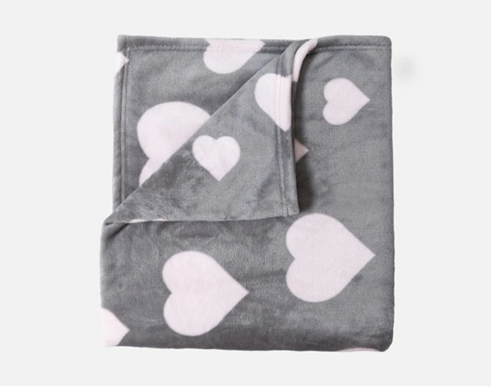 Valentine's Fleece Throw