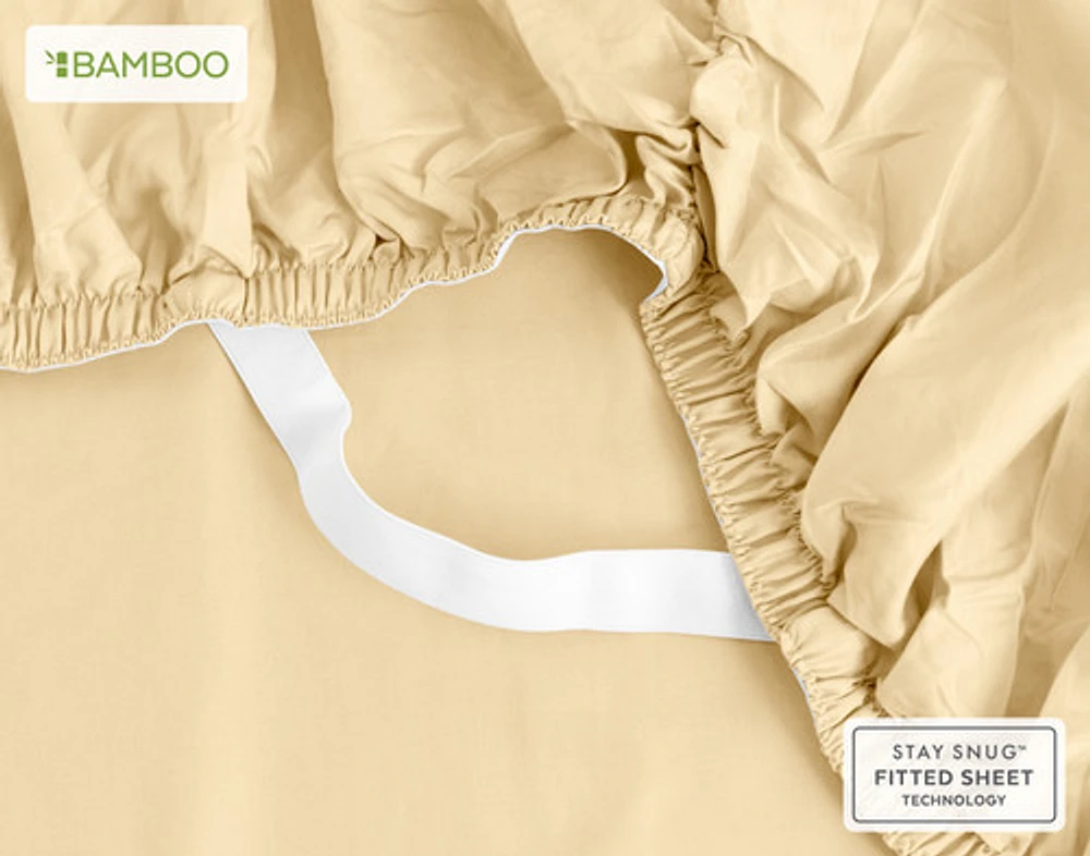 310TC Bamboo Cotton Fitted Sheet