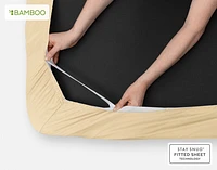 310TC Bamboo Cotton Fitted Sheet