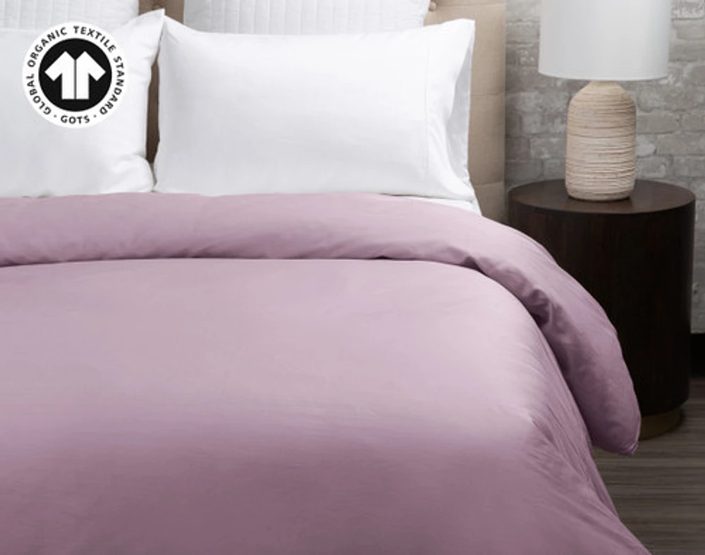 300TC Organic Cotton Duvet Cover