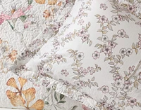 Kalbarri Cotton Quilt Set, Floral, Pink,