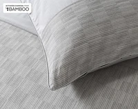 Marco Pillow Sham, Geometric, Grey,