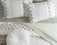 Tazio Duvet Cover, Cotton Set, Geometric, Green,