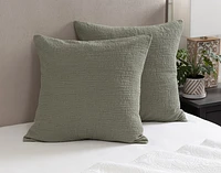 Crinkle Euro Sham