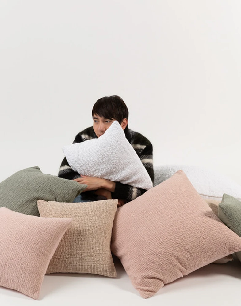Crinkle Square Cushion Cover