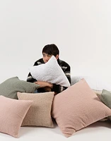 Crinkle Square Cushion Cover