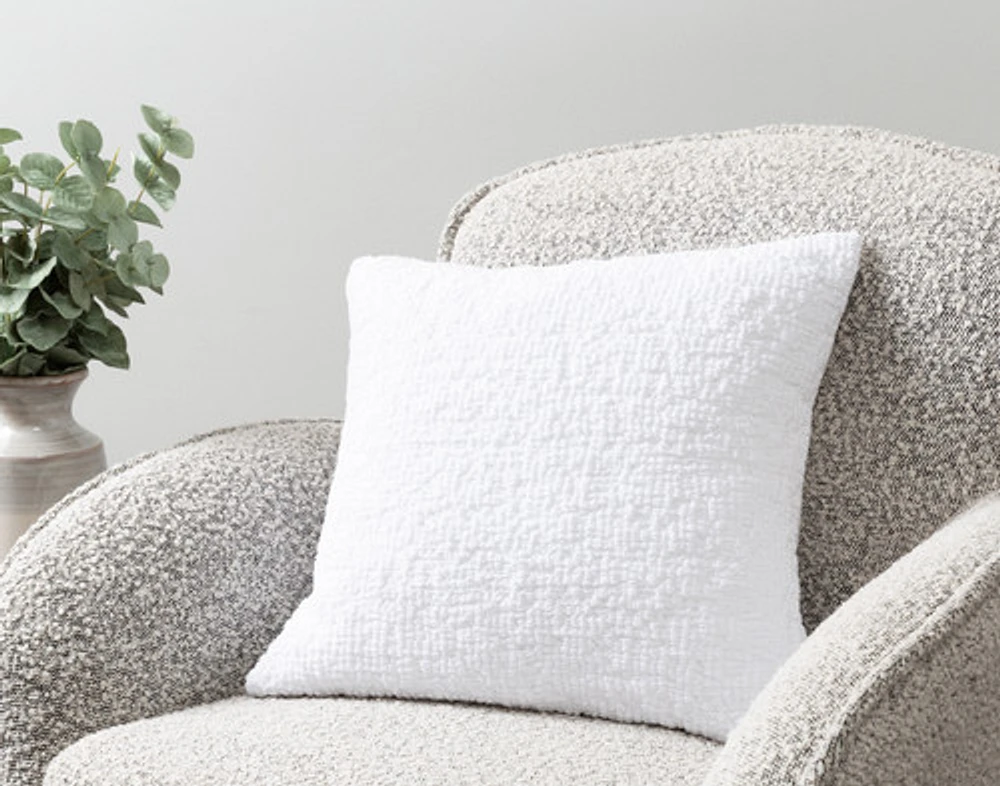 Crinkle Square Cushion Cover