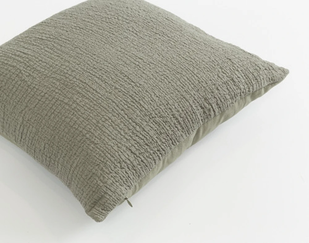 Crinkle Square Cushion Cover