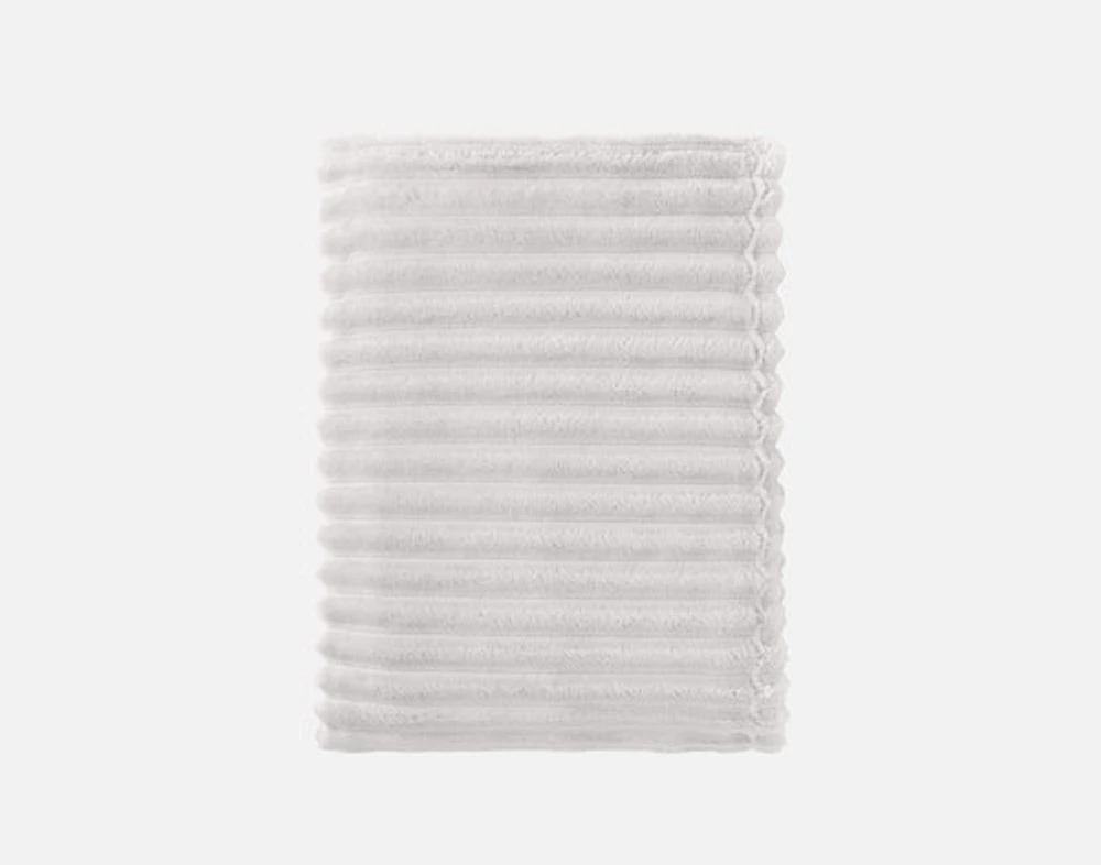 Ribbed Plush Blanket